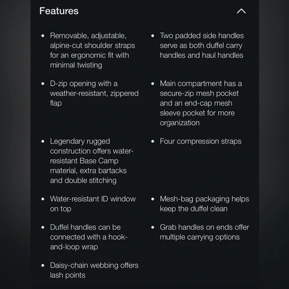 The North Face Base Camp Duffel RARE Sweet Lavender - Medium (71L) - Picture 10 of 11